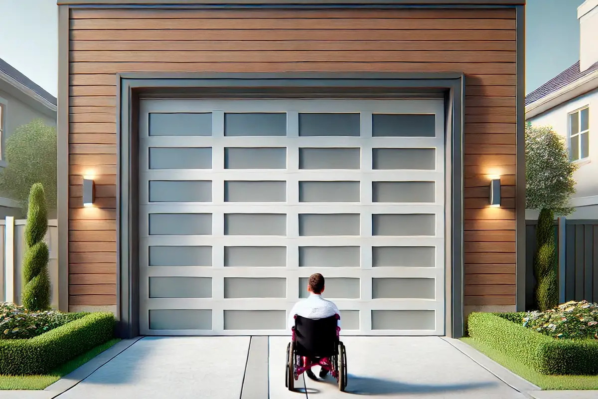 Adaptación de puertas de garaje para personas con movilidad reducida
